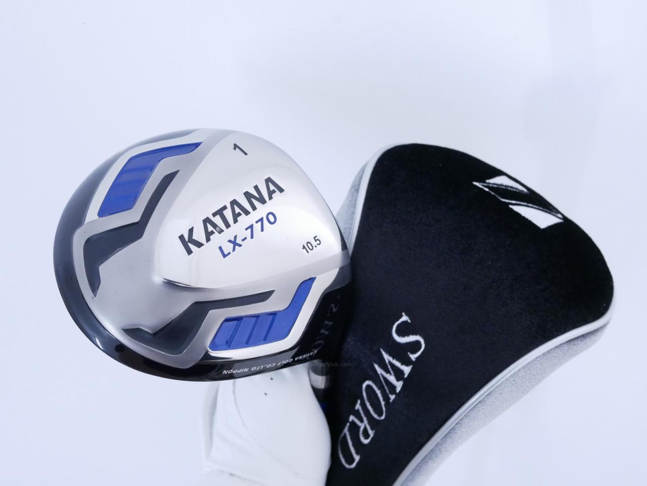 Driver : Katana : ไดรเวอร์ Katana Sword LX-770 (460cc.) Loft 10.5 ก้าน Fujikura Speeder Five Flex R