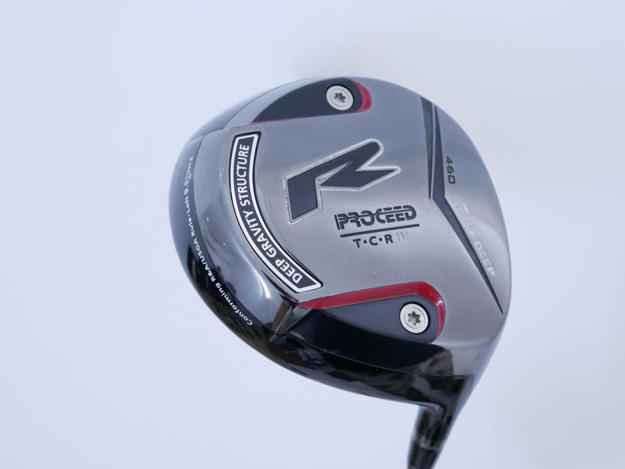 Driver : Other Brand : ไดรเวอร์ Proceed Tour Conquest 460R IV TOUR DEEP Loft 9.5 ก้าน Dogatti Generation Ti4 Long Flex R