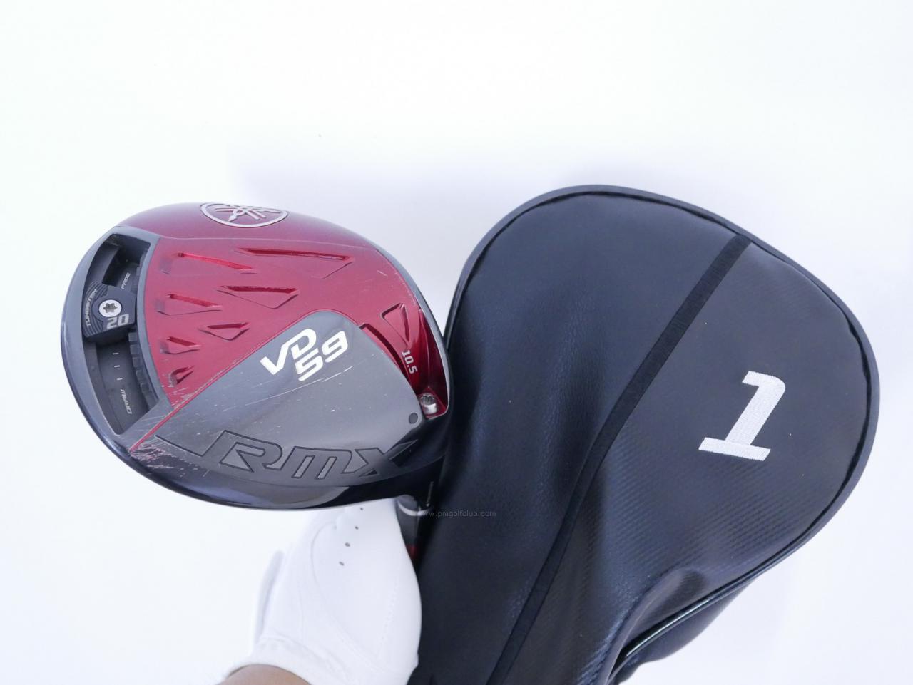 Driver : Yamaha : ไดรเวอร์ Yamaha RMX VD59 (รุ่นปี 2022) Loft 10.5 (ปรับได้) ก้าน Mitsubishi Diamana YR 50 Flex SR