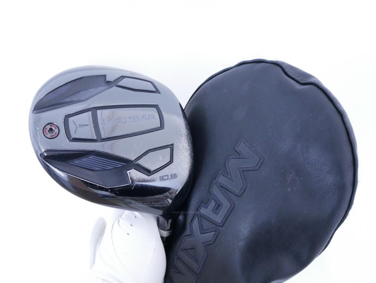 Driver : Ryoma : ไดรเวอร์ Ryoma Maxima III Special Tunning (ตัวใหม่ล่าสุด ออกปี 2024 หน้าเด้งเกินกฏ ไกลมากๆๆ) Loft 10.5 ก้านตัวท็อป RYOMA BEYOND POWER III Light FLEX ∞