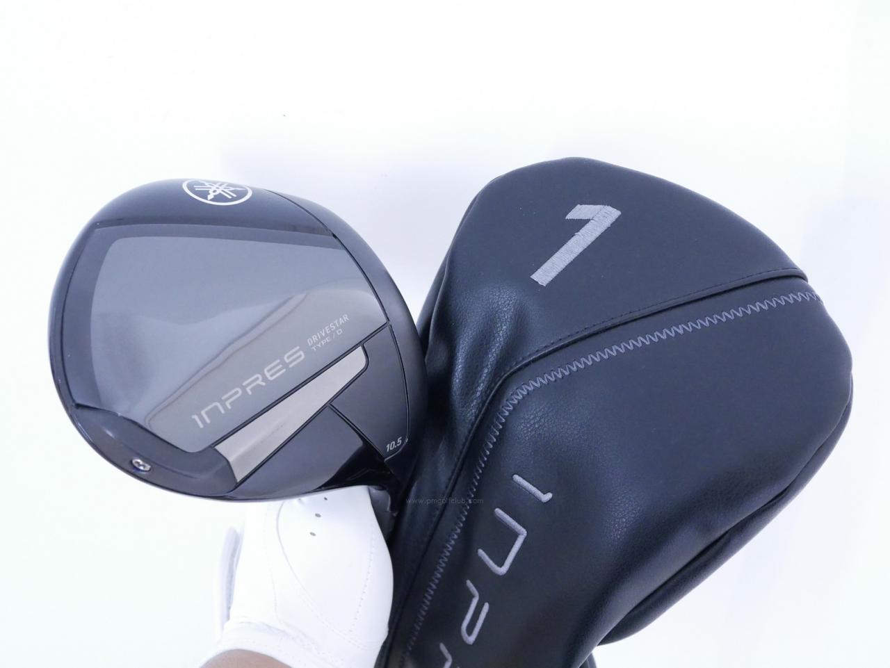 Driver : Yamaha : ไดรเวอร์ Yamaha Inpres DriveStar Type D (รุ่นล่าสุด ออกปี 2024 ตีไกล ตีมันมากๆ) Loft 10.5 ก้าน Fujikura Speeder NX TM-425d Flex SR