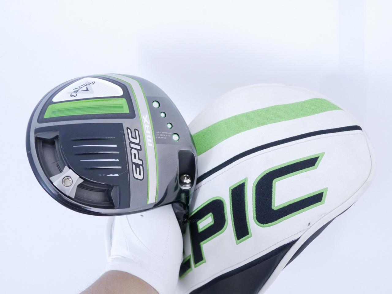 Driver : Callaway : ไดรเวอร์ Callaway EPIC MAX (รุ่นปี 2021) Loft 10.5 ก้าน Mitsubishi Diamana 40 Flex S