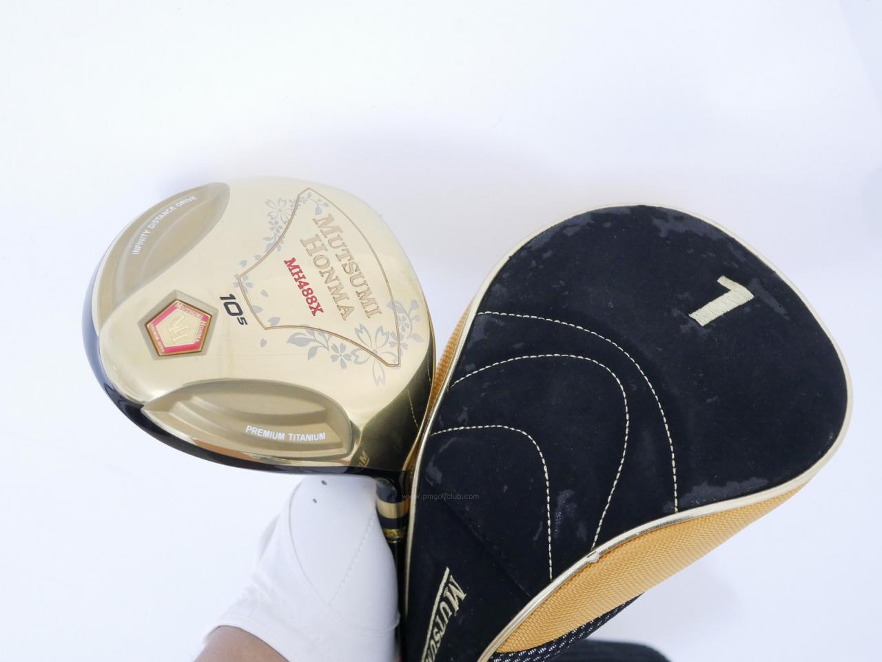 Driver : Other Brand : ไดรเวอร์ Mutsumi Honma MH488X (หัวขนาด 488cc. หน้าเด้งเกินกฏ) Loft 10.5 Flex R