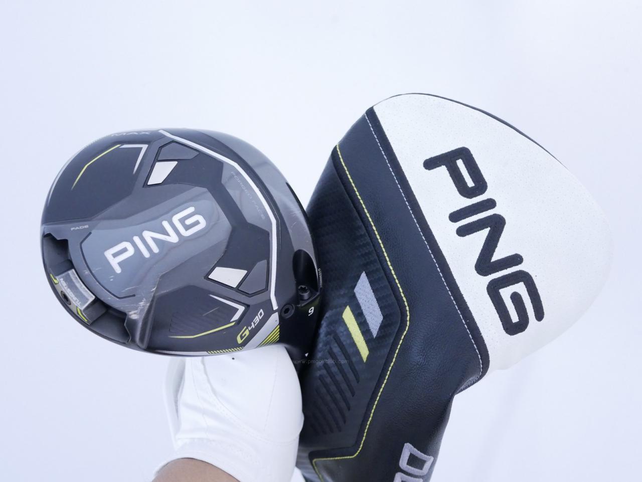 Driver : PING : ไดรเวอร์ Ping G430 Max (รุ่นปี 2023) Loft 9 ก้าน Ping Tour 2.0 65 Flex S
