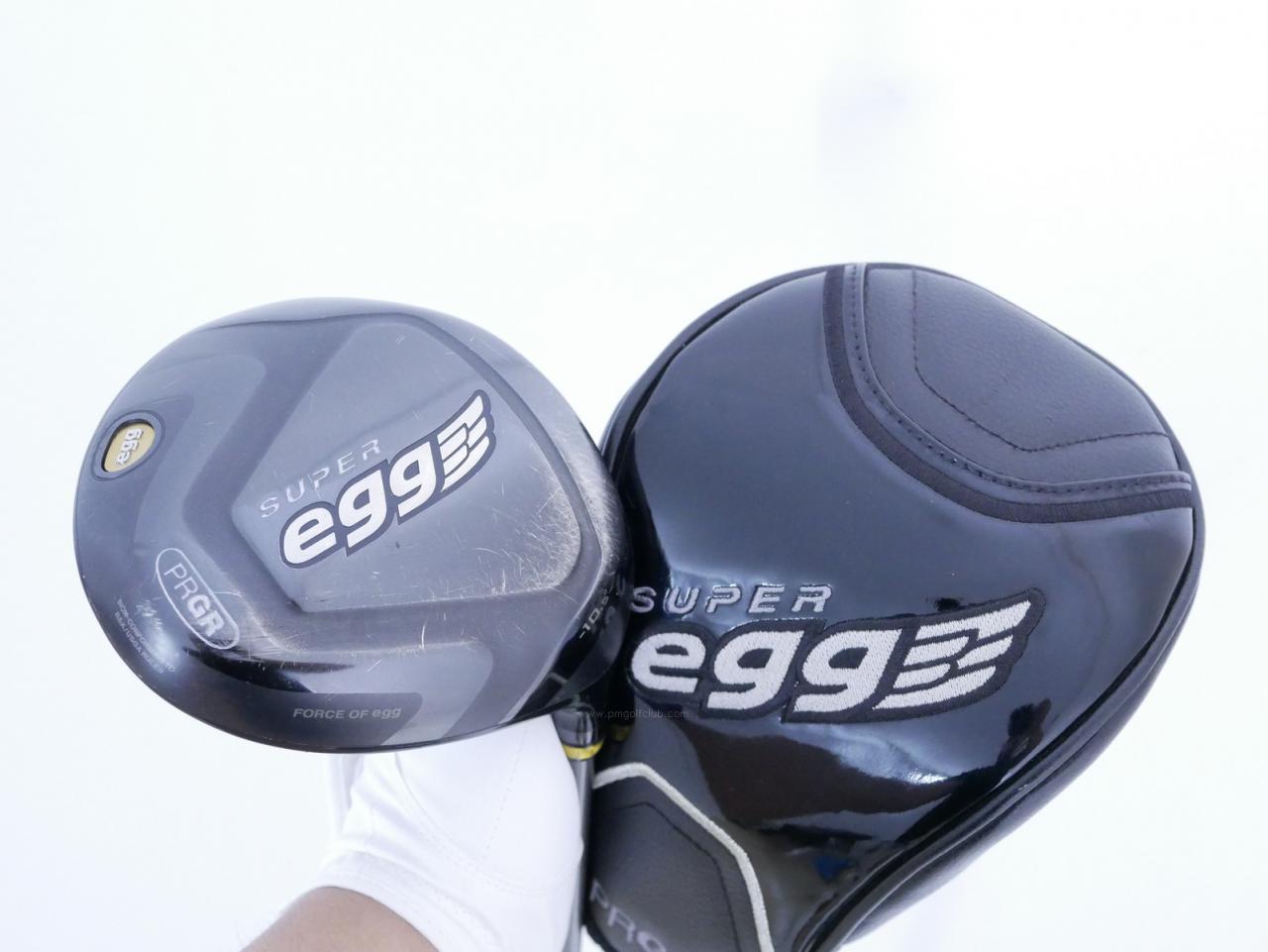 Driver : PRGR : ไดรเวอร์ PRGR Super EGG (ปี 2017 หน้าเด้งเกินกฏ) Loft 10.5 ก้าน M-37 Flex R