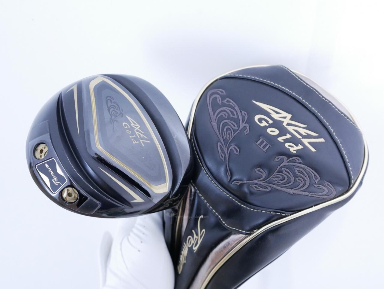 Driver : Tsuruya : Tsuruya AXEL Gold Premium III (รุ่นปี 2019 ตัวท๊อป หน้าเด้งสุดๆ COR 0.86 ของใหม่ 4 หมื่น) Loft 10.5 ก้าน Tour AD Chichibu Flex S
