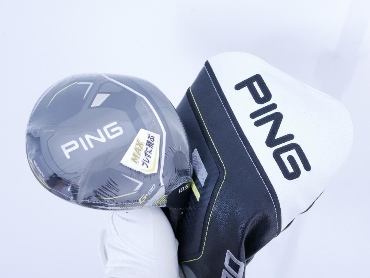 Driver : PING : **ของใหม่ ยังไม่แกะพลาสติก** ไดรเวอร์ Ping G430 Max (รุ่นปี 2023 Japan Spec) Loft 10.5 ก้าน Ping Alta J CB Flex SR