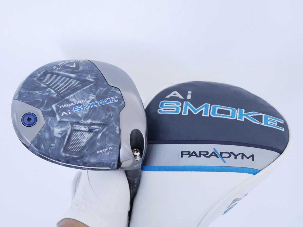 Driver : Callaway : ไดรเวอร์ Callaway Paradym Ai SMOKE MAX D (รุ่นปี 2024 Japan Spec.) Loft 12 (ปรับได้) ก้าน Mitsubishi TENSEI 45 Flex R2