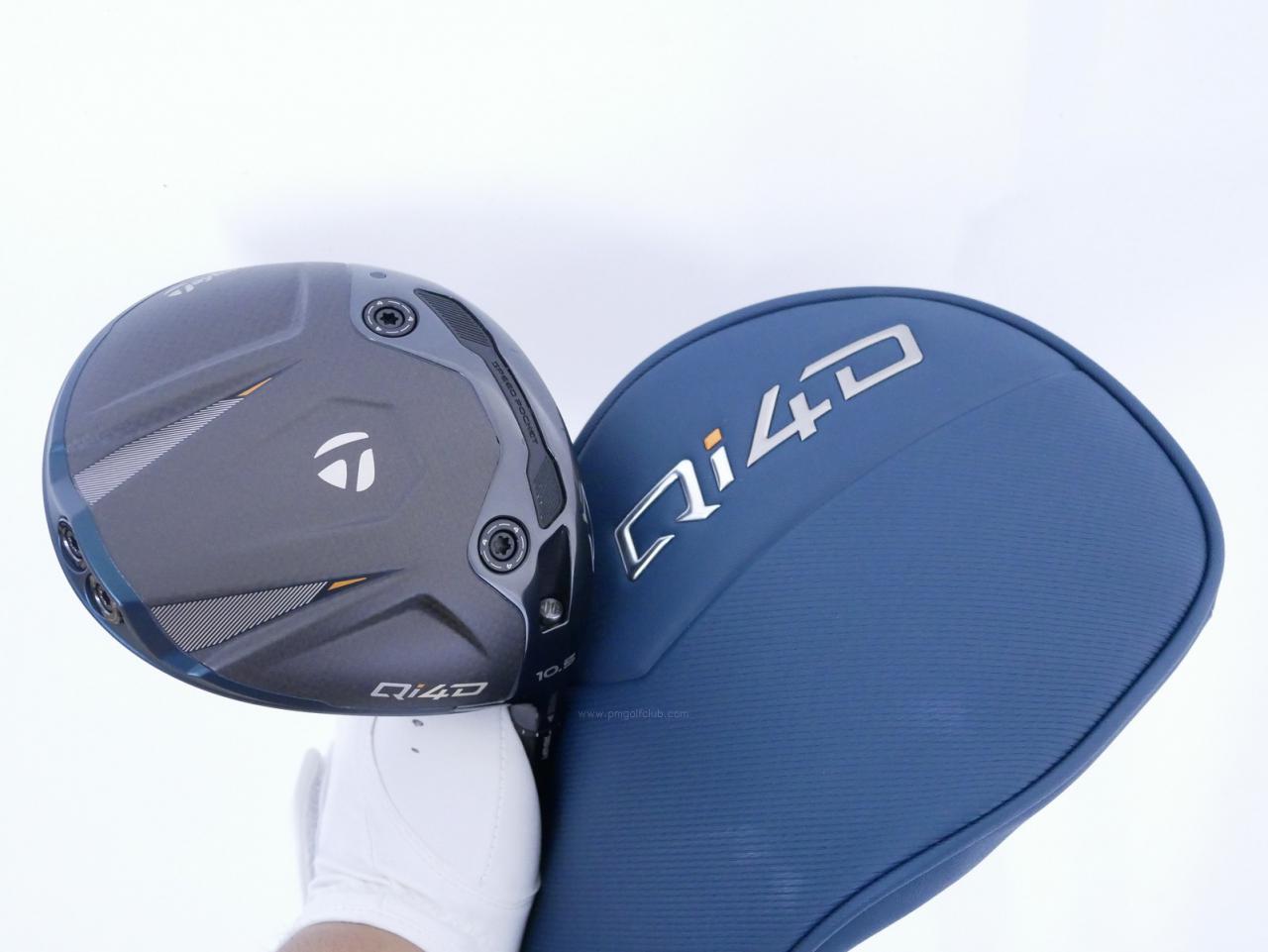Driver : Taylormade : ไดรเวอร์ Taylormade Qi4D (รุ่นใหม่ล่าสุด ออกปี 2026) Loft 10.5 ก้าน Mitsubishi REAX 60 Flex S