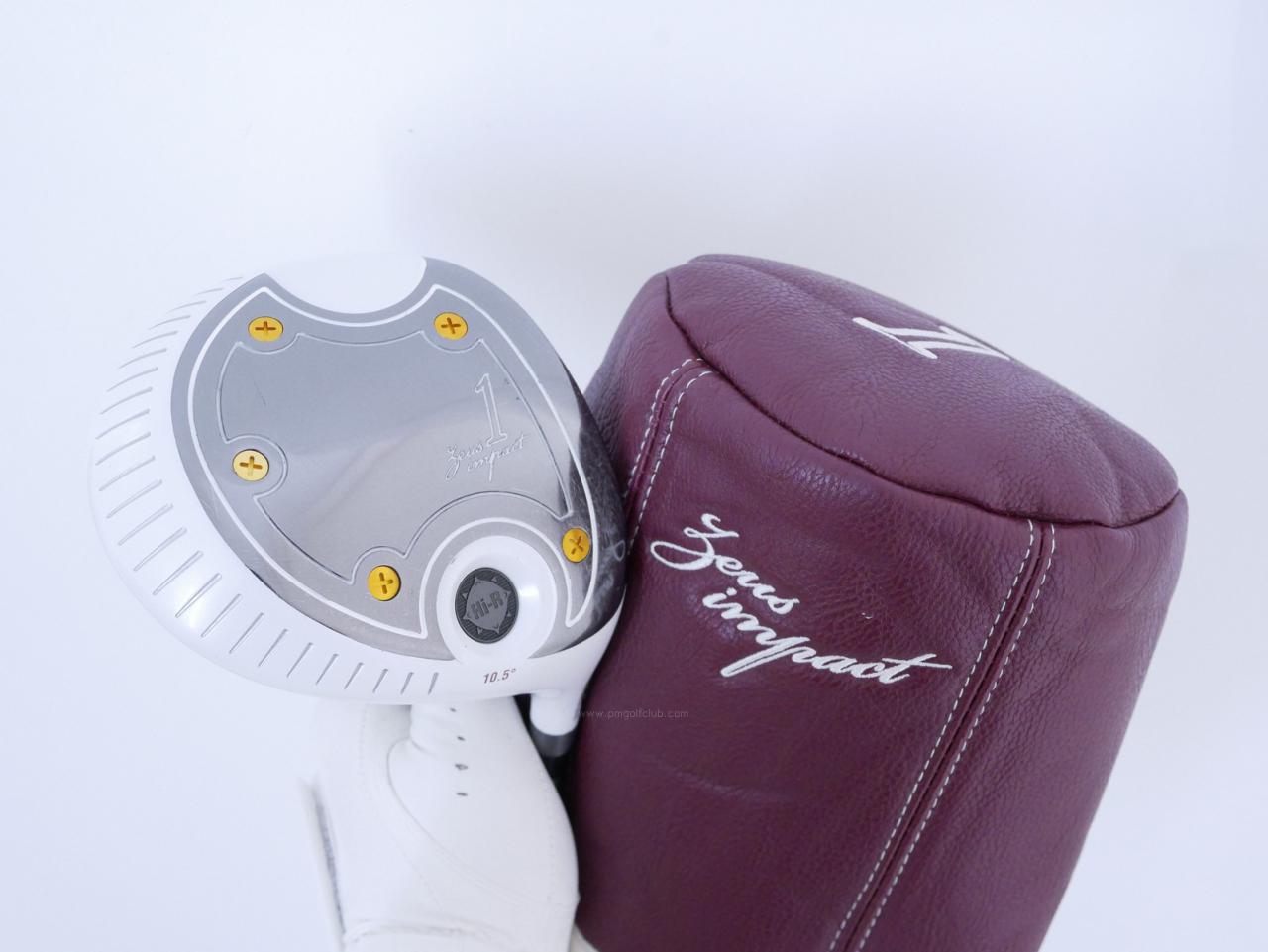 Driver : Kasco : ไดรเวอร์ Kasco ZEUS Impact Hi-Cor (ปี 2018 หน้าเด้งเกินกฏ หัวขนาด 488cc.) Loft 10.5 Flex SR