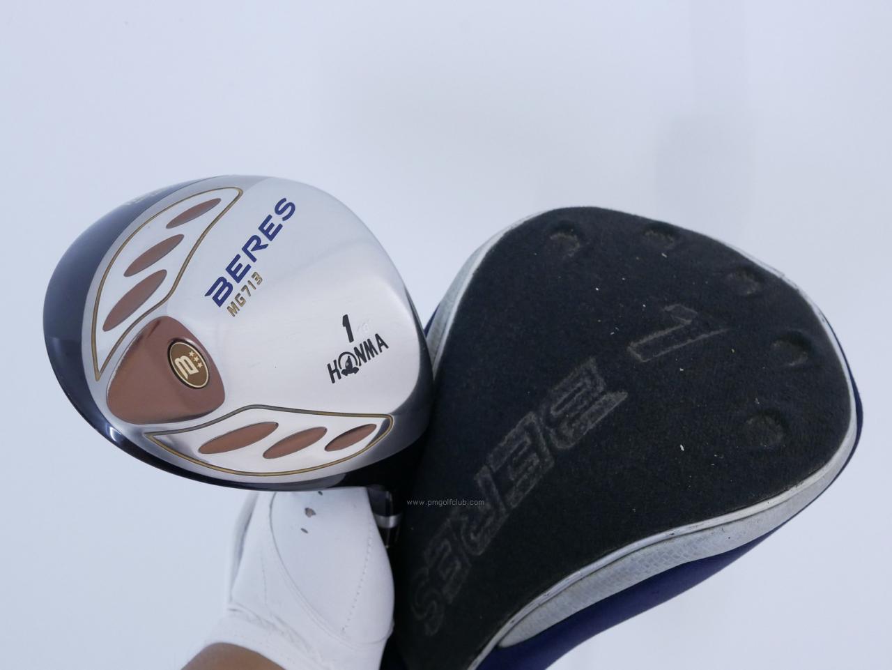 Driver : Honma : **ก้าน 3 ดาว** Honma Beres MG713 C+ (460cc.) Loft 10 ก้าน ARMRQ UD49 Flex R (3 ดาว)