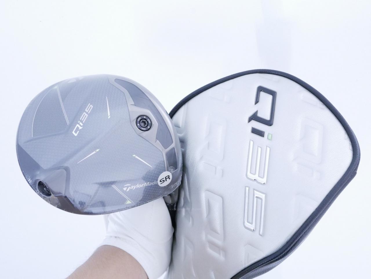 Driver : Taylormade : **ของใหม่ ยังไม่แกะพลาสติก** ไดรเวอร์ Taylormade Qi35 (รุ่นใหม่ล่าสุด ปี 2025) Loft 10.5 ก้าน Mitsubishi Diamana TM50 Flex SR