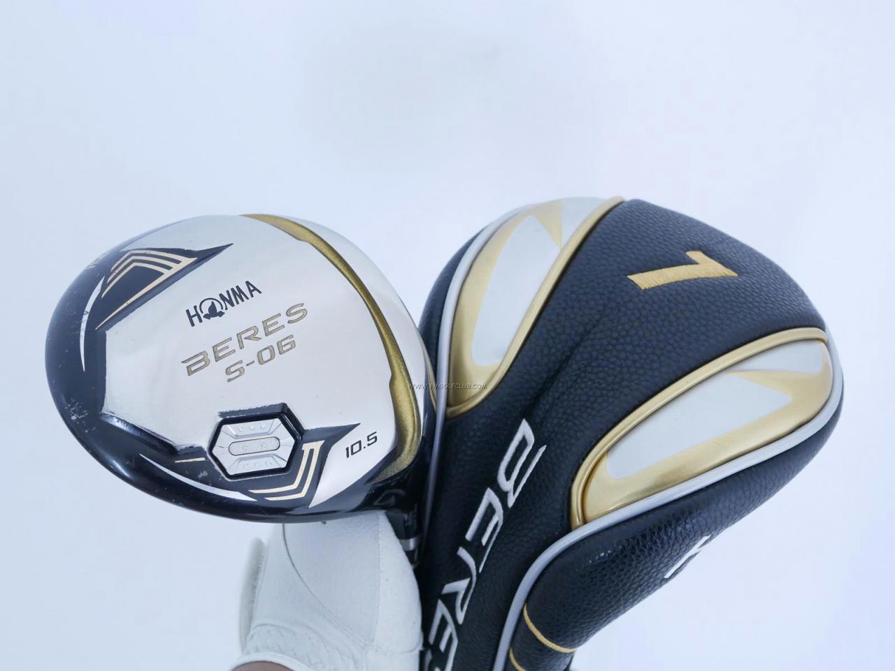 Driver : Honma : ไดรเวอร์ Honma Beres S-06 (รุ่นปี 2019) Loft 10.5 ก้าน ARMRQ X (52) Flex S (2 ดาว)