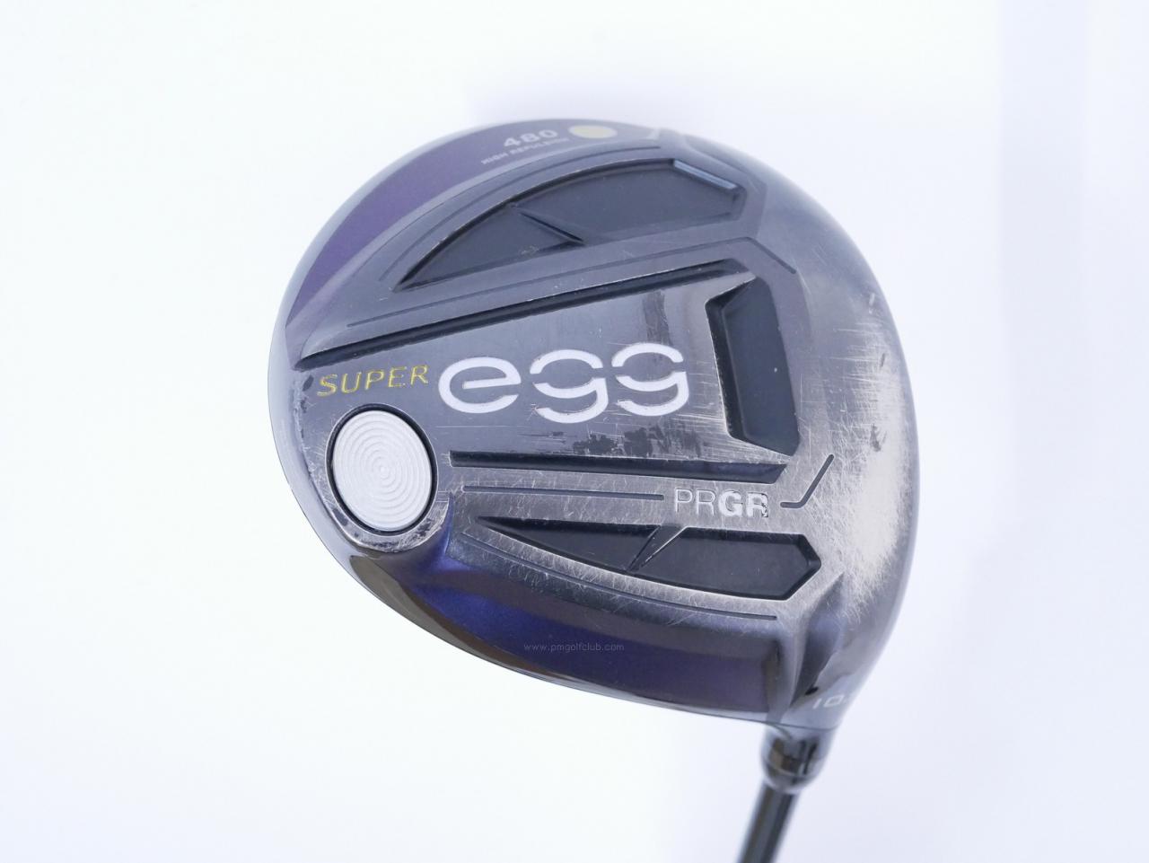 Driver : PRGR : ไดรเวอร์ PRGR Super EGG 480cc. (ปี 2021 หน้าเด้งเกินกฏ ตีไกลมาก) Loft 10.5 Flex R (M-37)