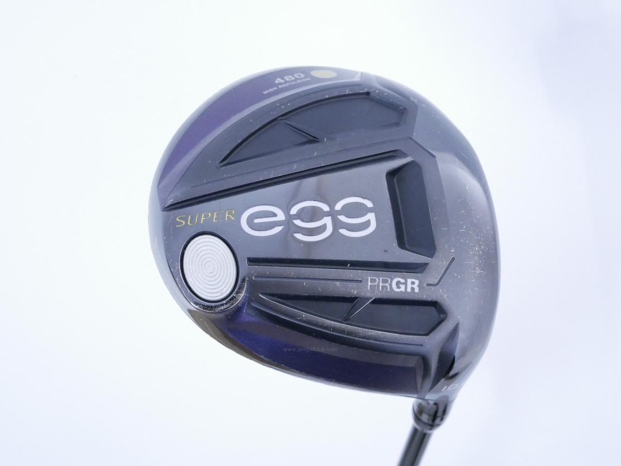 Driver : PRGR : ไดรเวอร์ PRGR Super EGG 480cc. (ปี 2021 หน้าเด้งเกินกฏ ตีไกลมาก) Loft 10.5 Flex R (M-37)