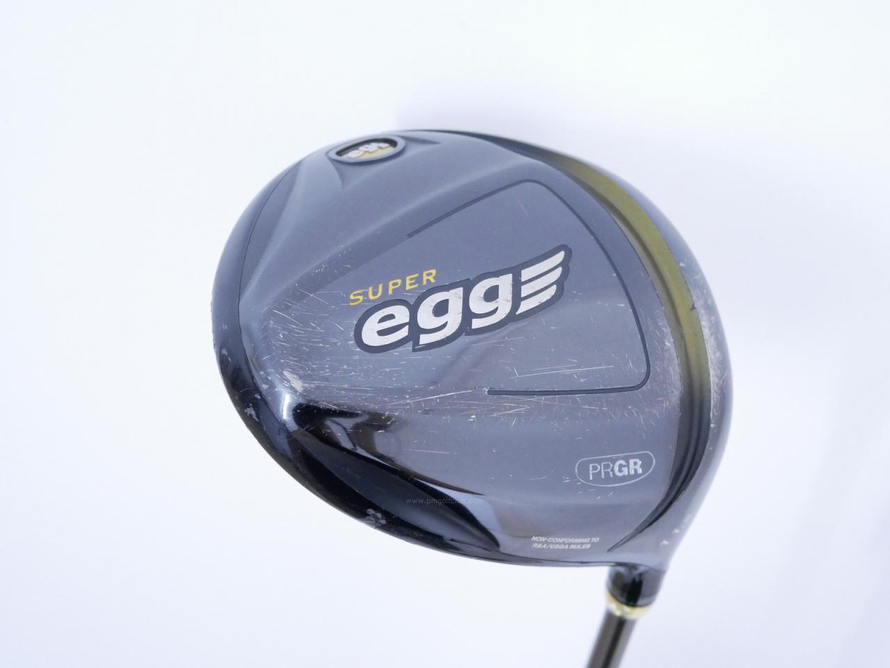 Driver : PRGR : ไดรเวอร์ PRGR Super EGG (ปี 2019 หน้าเด้งเกินกฏ COR 0.86) Loft 11.5 ก้าน M-35 Flex R2