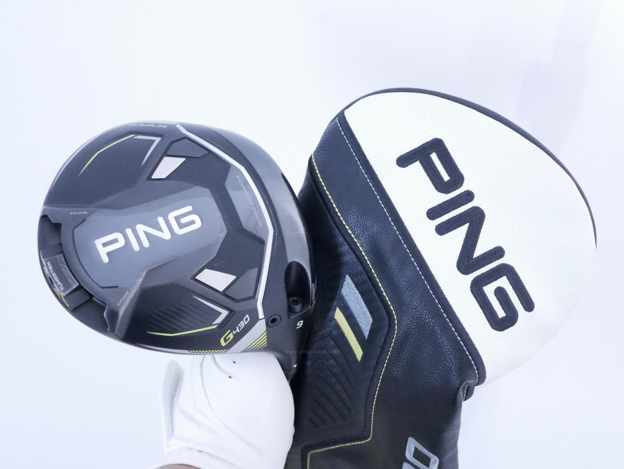 Driver : PING : ไดรเวอร์ Ping G430 Max (รุ่นปี 2023) Loft 9 (ปรับได้) ก้าน Ping Alta J CB Flex SR