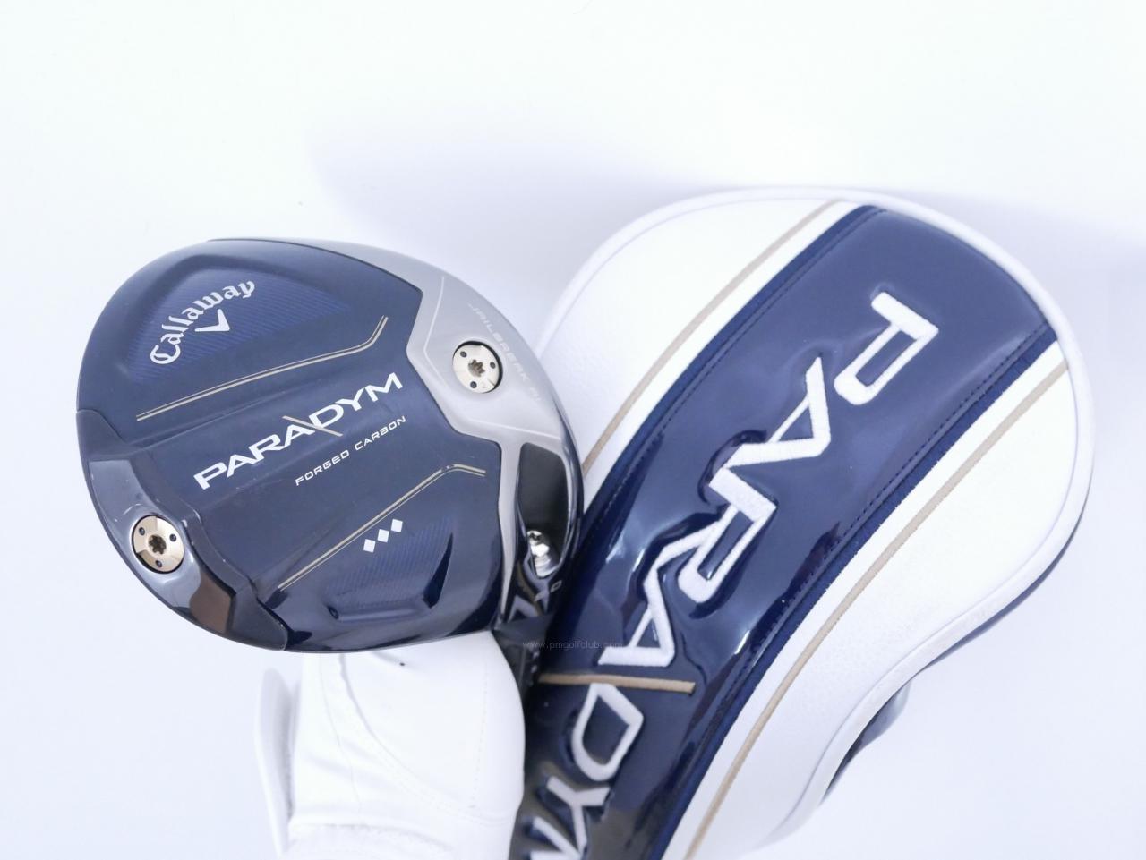 Driver : Callaway : ไดรเวอร์ Callaway Paradym Triple Diamond (รุ่นปี 2023 Low Spin สุดๆ) Loft 9 (ปรับได้) ก้าน Mitsubishi TENSEI 55 Flex S