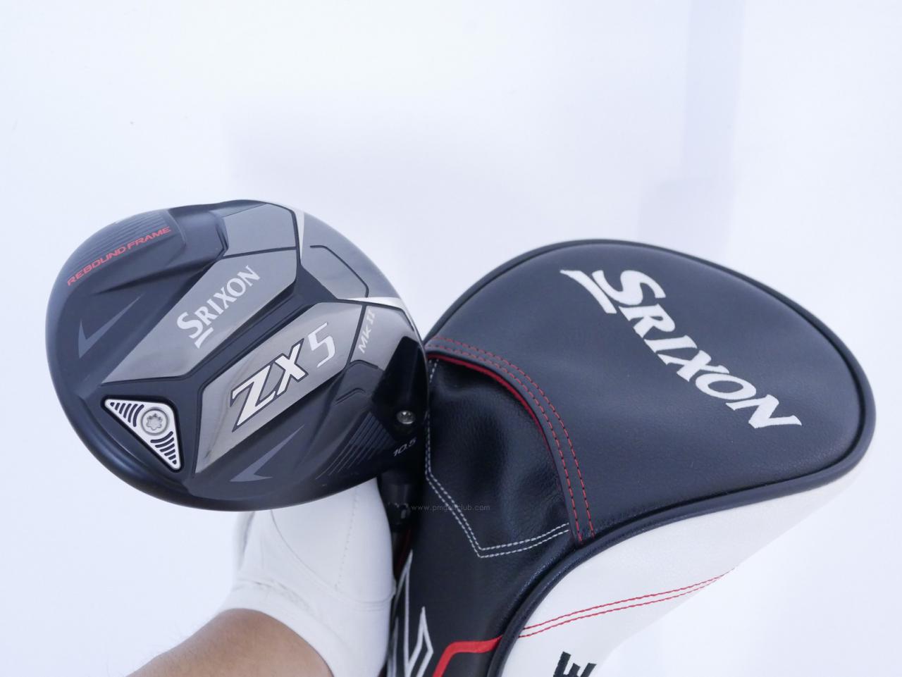 Driver : Other Brand : ไดรเวอร์ Srixon ZX5 Mk II (รุ่นปี 2023) Loft 10.5 ก้าน Mitsubishi Diamana 50 Flex R