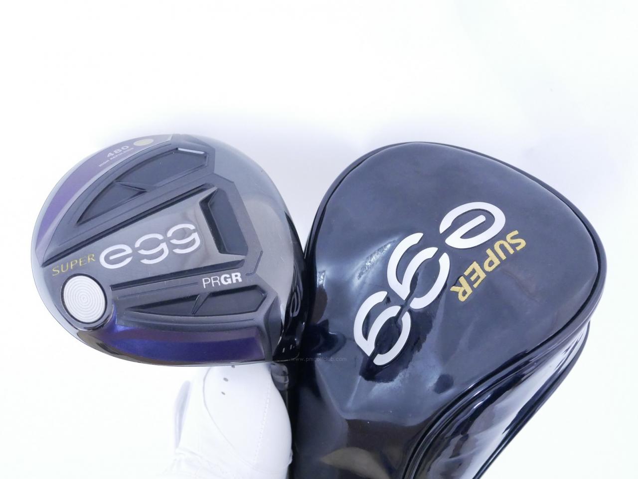 Driver : PRGR : ไดรเวอร์ PRGR Super EGG 480cc. (ปี 2021 หน้าเด้งเกินกฏ ตีไกลมาก) Loft 11.5 Flex R (M-37)