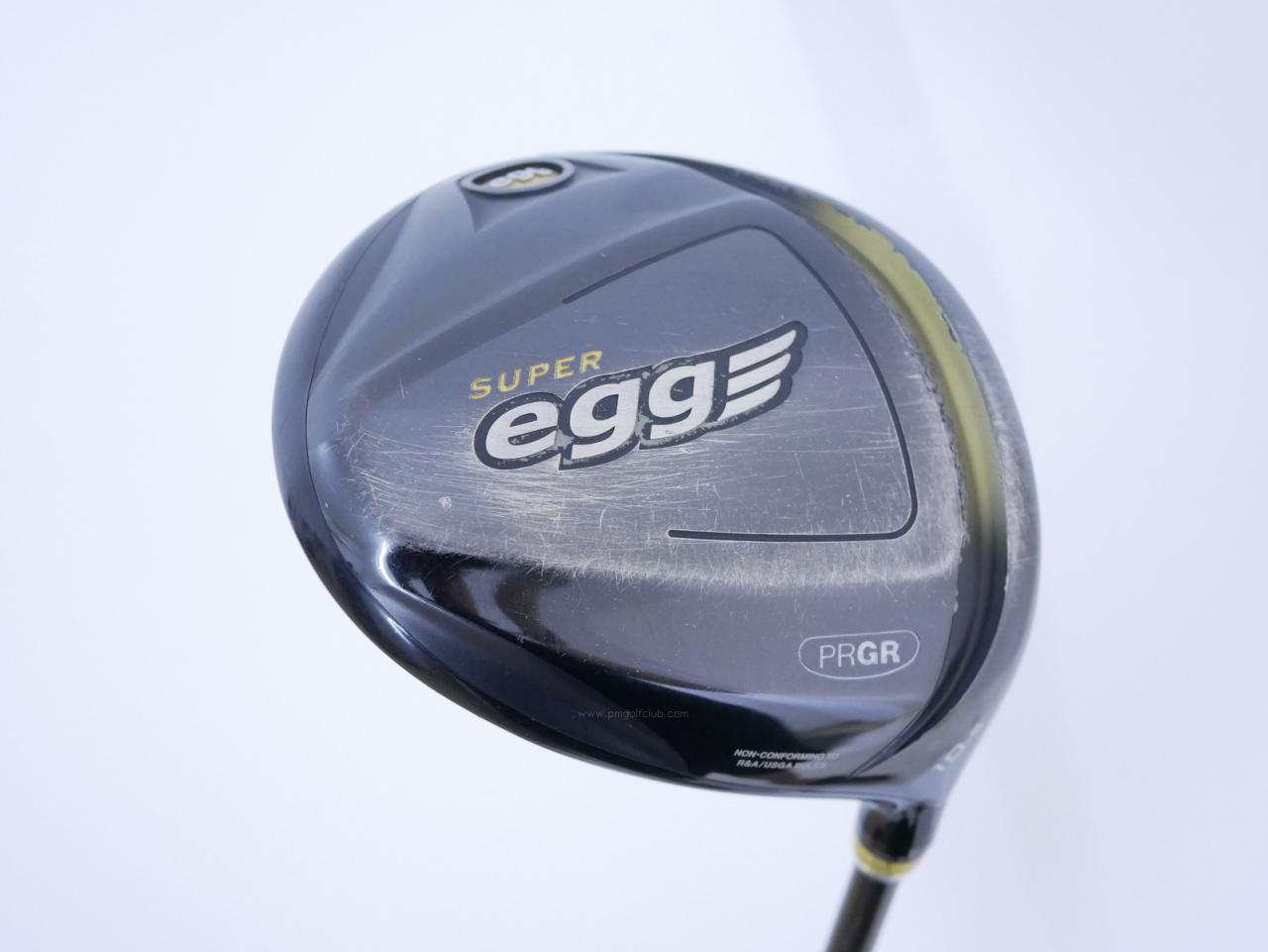 Driver : PRGR : ไดรเวอร์ PRGR Super EGG (ปี 2019 หน้าเด้งเกินกฏ COR 0.86) Loft 10.5 ก้าน M-37 Flex R