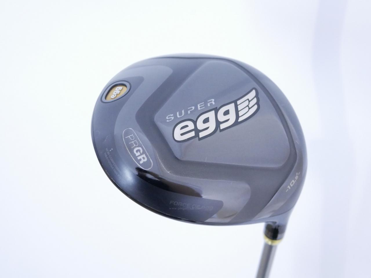 Driver : PRGR : ไดรเวอร์ PRGR Super EGG (ปี 2017 หน้าเด้งเกินกฏ) Loft 10.5 ก้าน M-37 Flex R