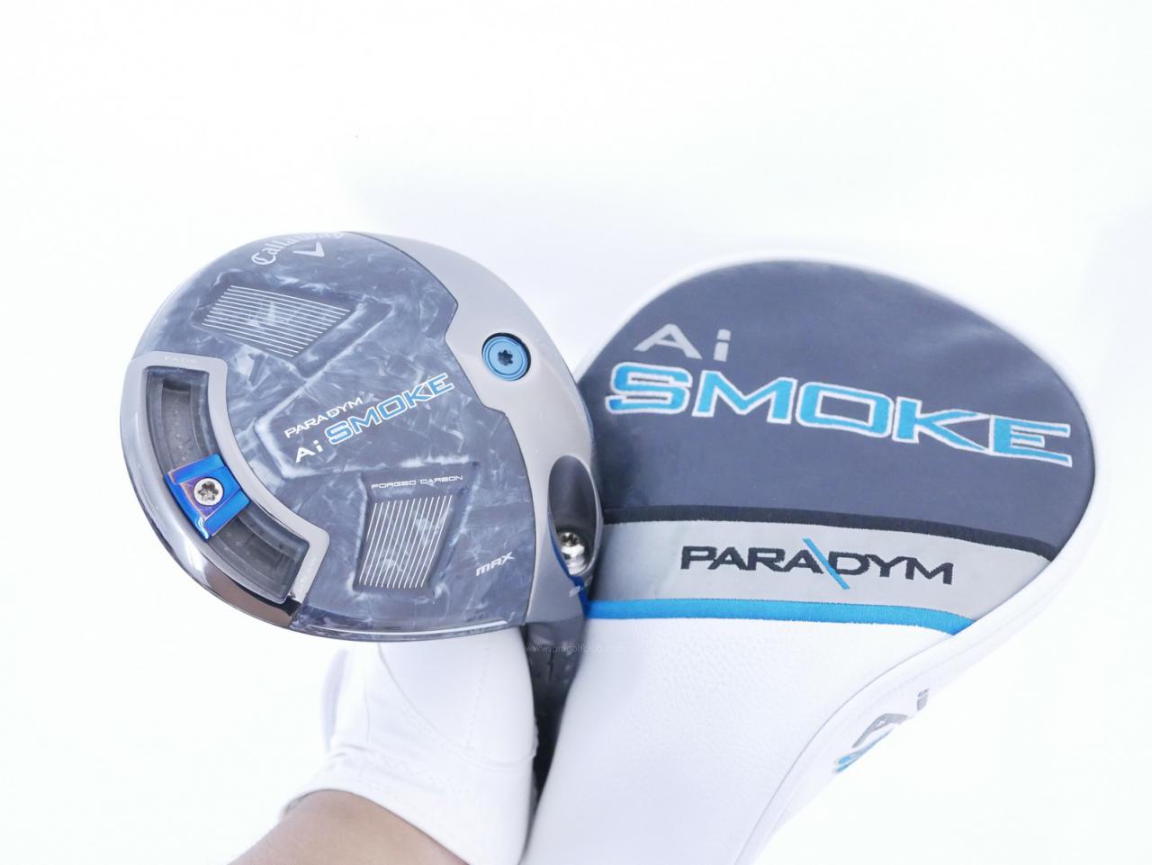 Driver : Callaway : ไดรเวอร์ Callaway Paradym Ai SMOKE MAX (รุ่นปี 2024 Japan Spec.) Loft 9 (ปรับได้) ก้าน Mitsubishi TENSEI 50 Flex S