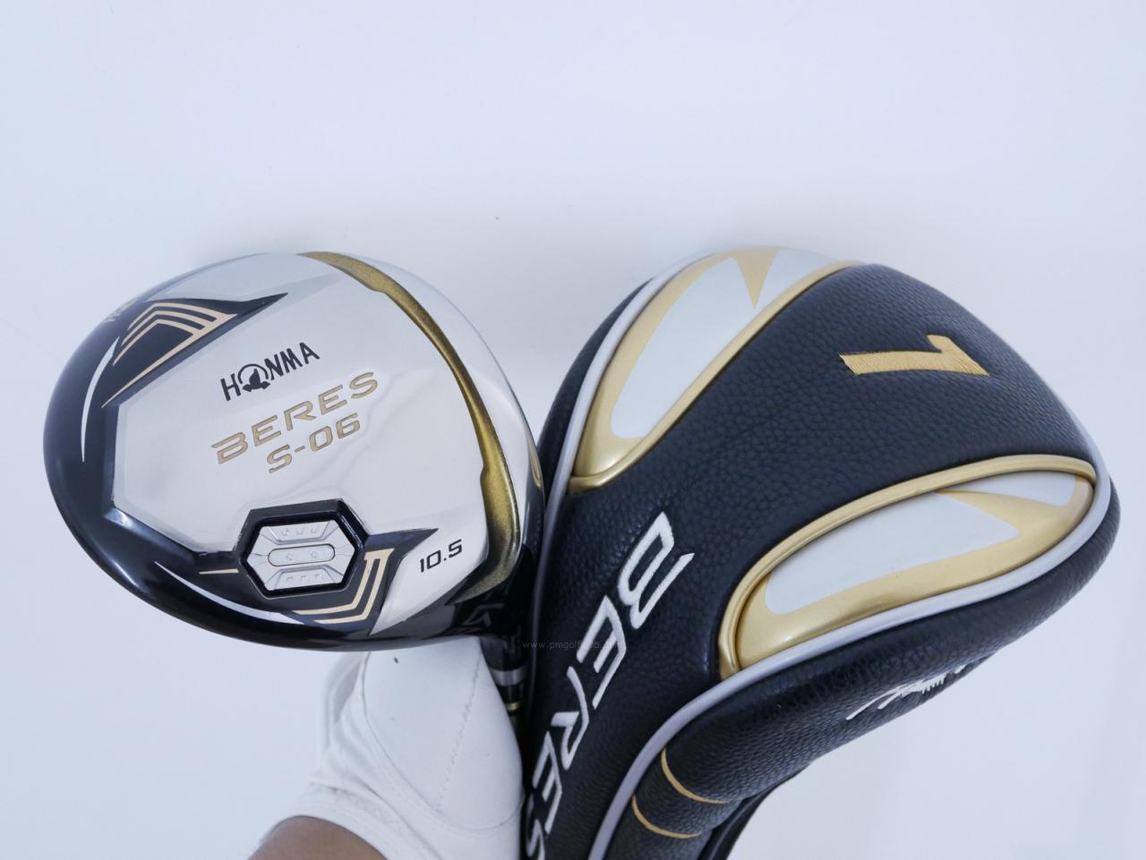 Driver : Honma : ไดรเวอร์ Honma Beres S-06 (รุ่นปี 2019) Loft 10.5 ก้าน ARMRQ X (47) Flex R (2 ดาว)