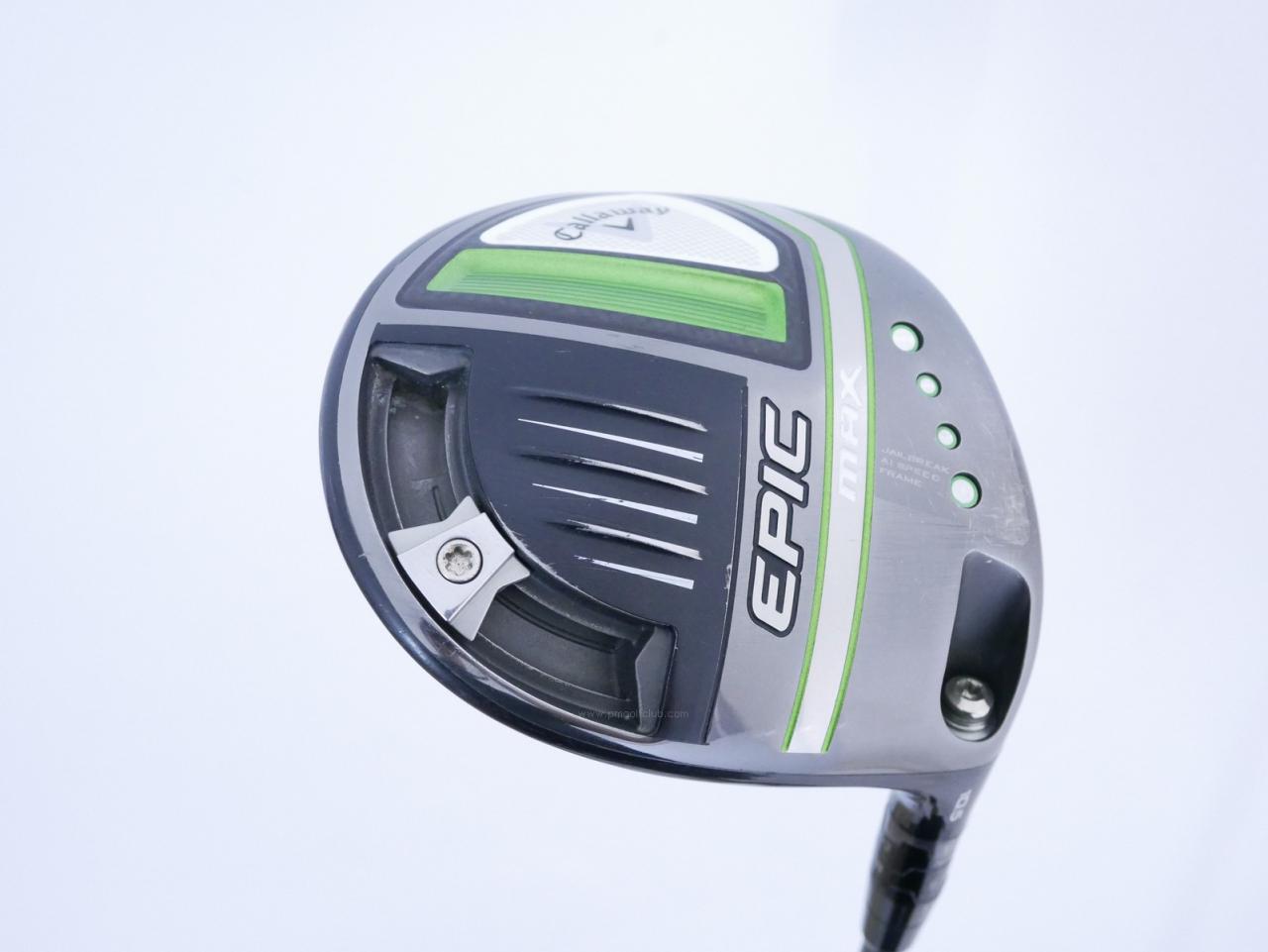 Driver : Callaway : ไดรเวอร์ Callaway EPIC MAX (รุ่นปี 2021) Loft 10.5 ก้าน Mitsubishi Diamana 40 Flex R