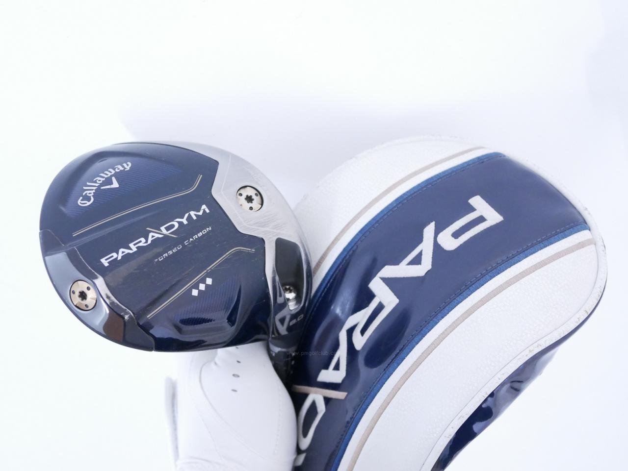 Driver : Callaway : ไดรเวอร์ Callaway Paradym Triple Diamond (รุ่นปี 2023 Low Spin สุดๆ) Loft 8 (ปรับได้) ก้าน Athlemax 50 Flex S