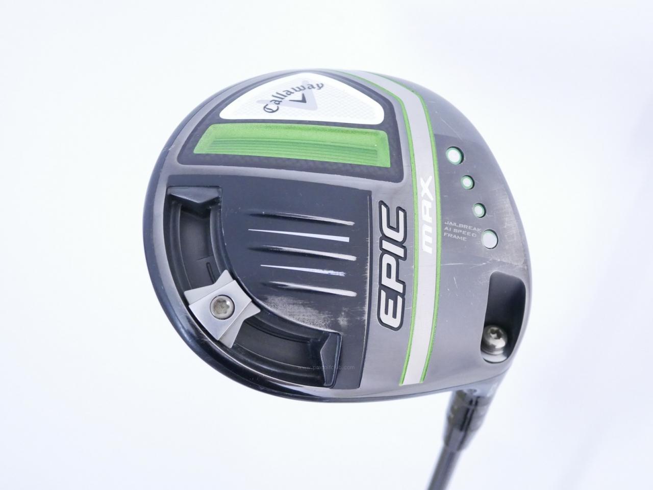 Driver : Callaway : ไดรเวอร์ Callaway EPIC MAX (รุ่นปี 2021) Loft 10.5 ก้าน Mitsubishi Diamana 40 Flex SR