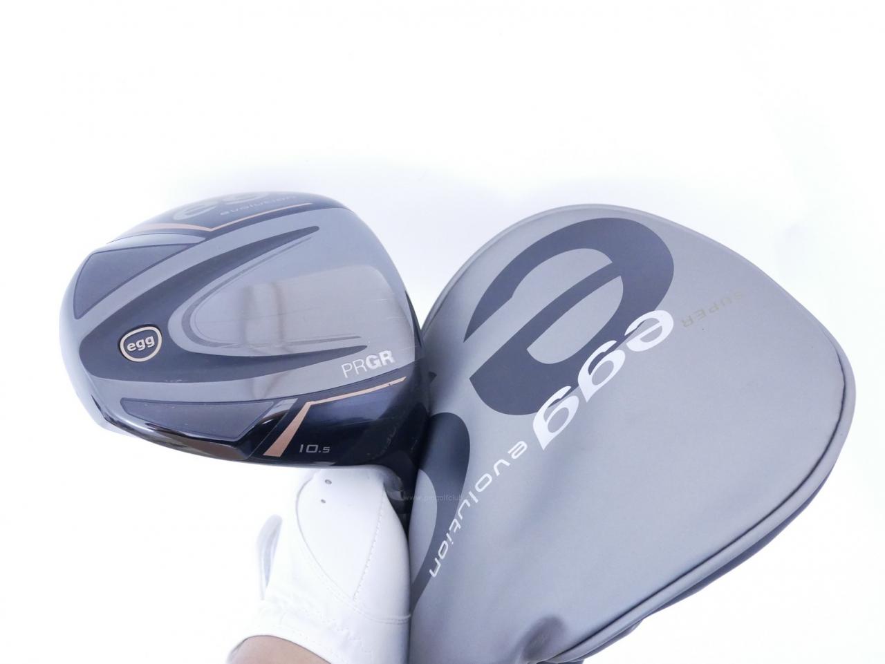 Driver : PRGR : ไดรเวอร์ PRGR Super EGG Evolution 500cc. (ออกปี 2024 หน้าเด้งเกินกฏ ตีไกลมาก) Loft 10.5 Flex R2 (M-35)