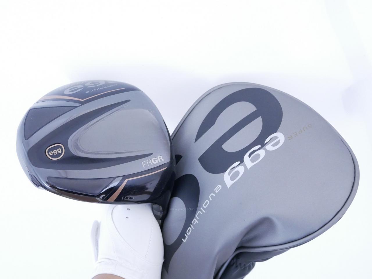 Driver : PRGR : ไดรเวอร์ PRGR Super EGG Evolution 500cc. (ออกปี 2024 หน้าเด้งเกินกฏ ตีไกลมาก) Loft 10.5 Flex R (M-37)