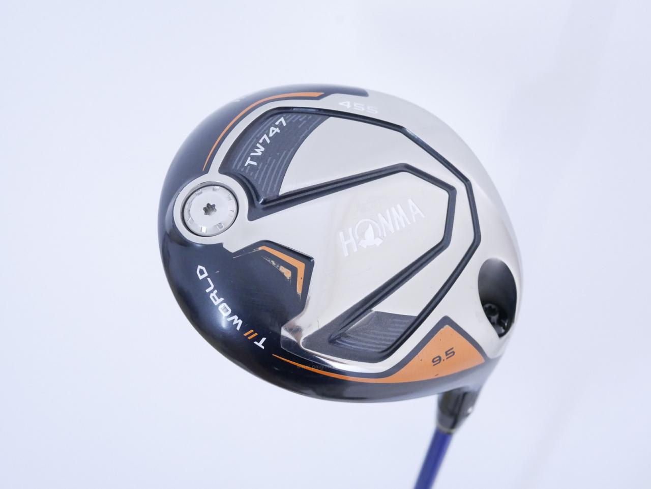 Driver : Honma : ไดรเวอร์ Honma Tour World TW747 455 (ออกปี 2019) Loft 9.5 ก้าน Honma Vizard FP-5 Flex S