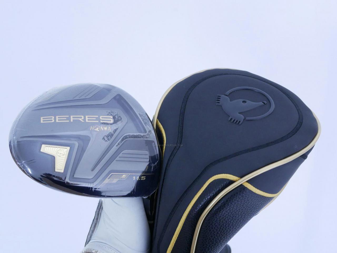 Driver : Honma : **ของใหม่ ยังไม่แกะพลาสติก** ไดรเวอร์ Honma Beres Black (รุ่นล่าสุด ปี 2023) Loft 11.5 ก้าน Honma ARMRQ MX Flex R