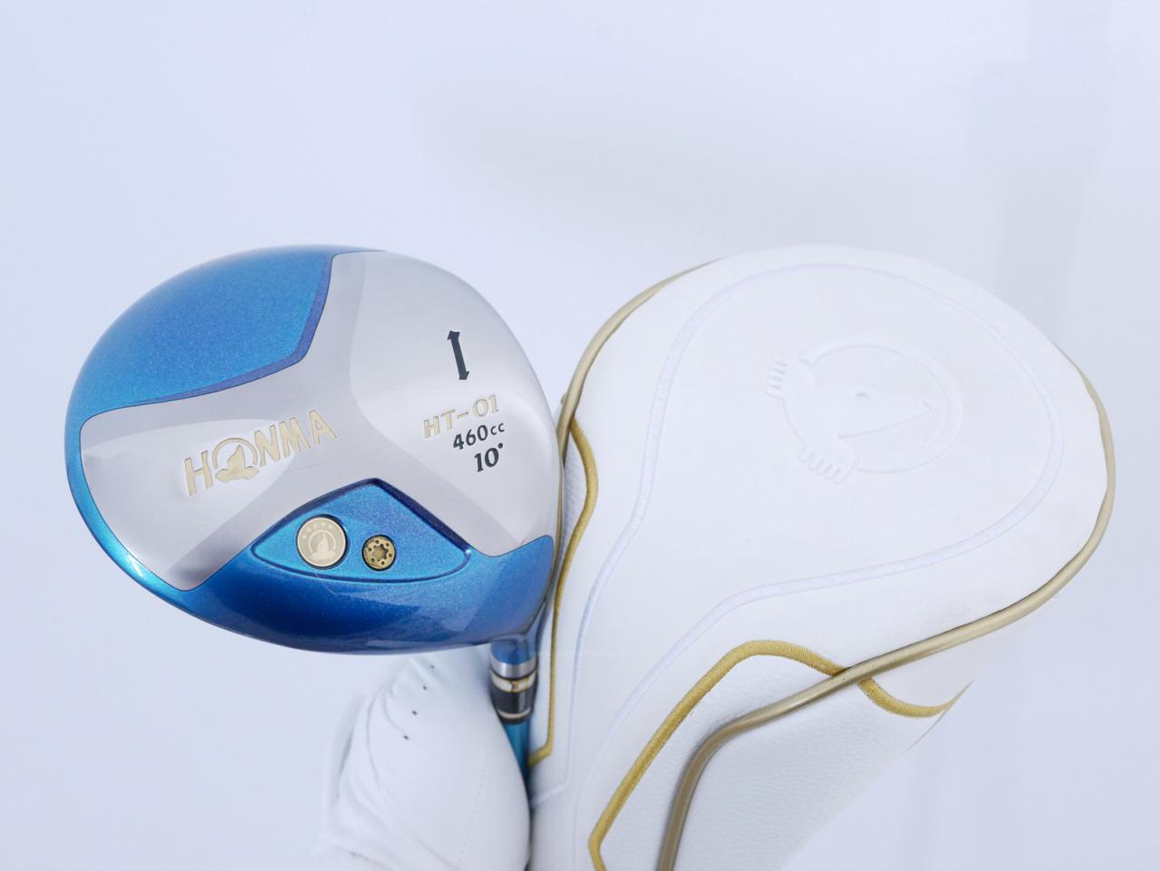 Driver : Honma : **ก้าน 5 ดาว** ไดรเวอร์ Honma HT-01 C+ (460cc. สเปคพิเศษ หน้าเด้งเกินกฏ) Loft 10 ก้าน ARMRQ 6 (49) Flex R (5 ดาว)