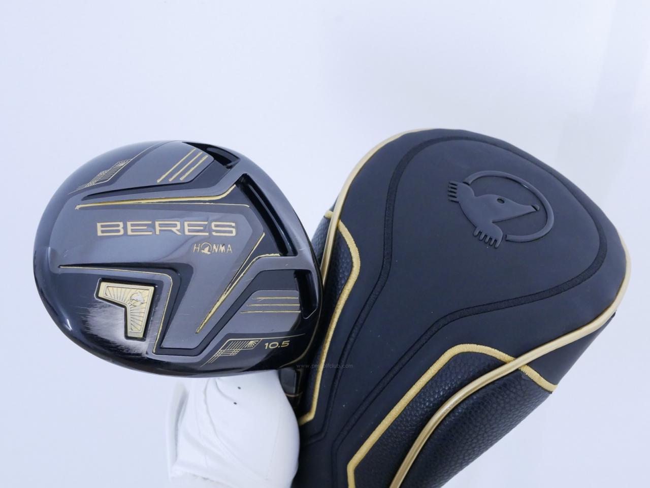 Driver : Honma : **ก้าน 4 ดาว** ไดรเวอร์ Honma Beres Black (รุ่นปี 2023) Loft 10.5 ก้าน Honma ARMRQ MX Flex SR (4 ดาว)