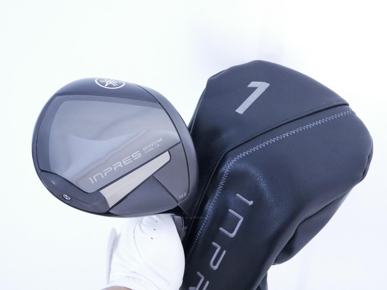 Driver : Yamaha : ไดรเวอร์ Yamaha Inpres DriveStar Type D (รุ่นล่าสุด ออกปี 2024 ตีไกล ตีมันมากๆ) Loft 10.5 ก้าน Fujikura Speeder NX TM-425d Flex SR