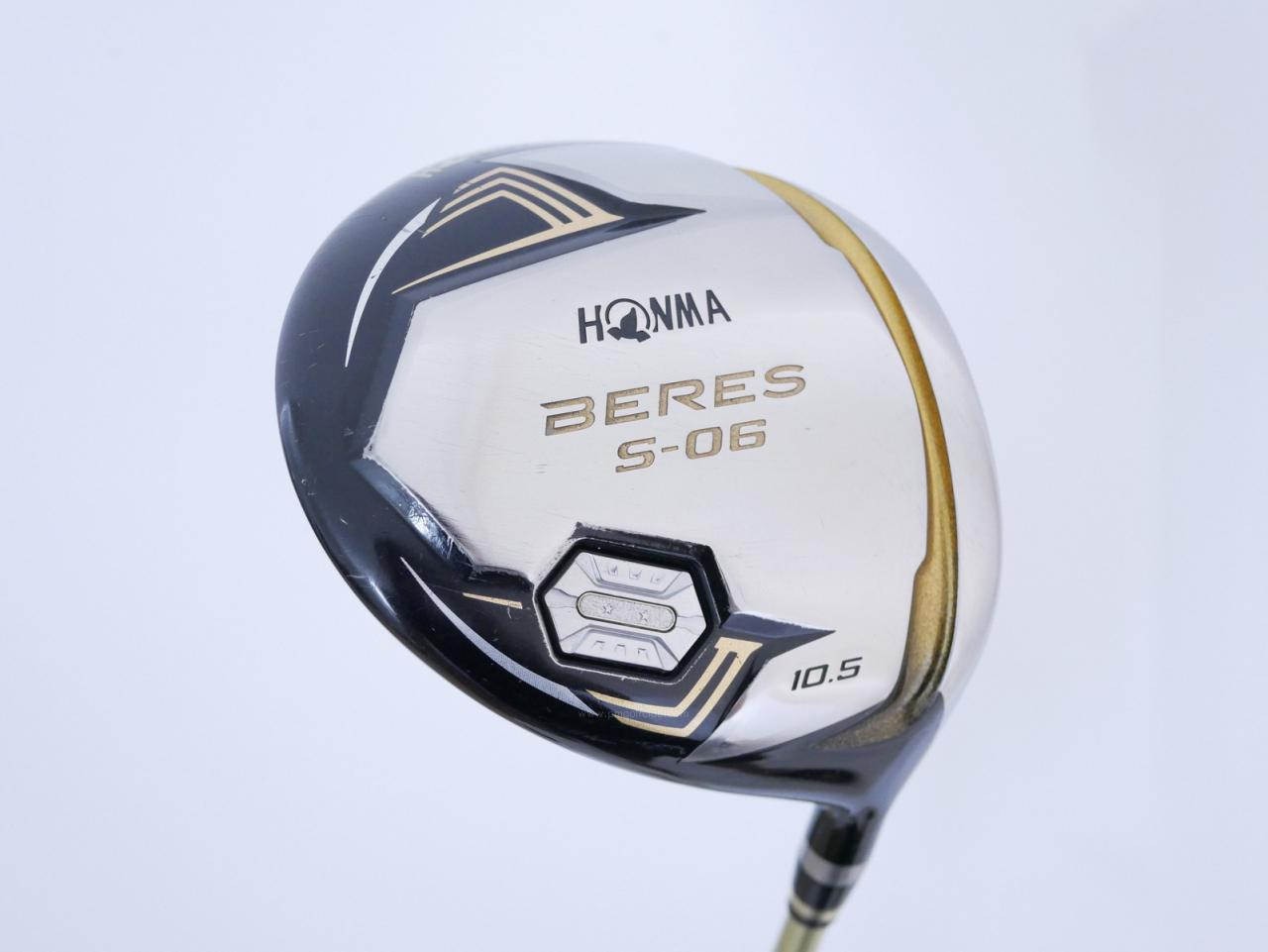 Driver : Honma : ไดรเวอร์ Honma Beres S-06 (รุ่นปี 2019) Loft 10.5 ก้าน ARMRQ X (47) Flex R (2 ดาว)