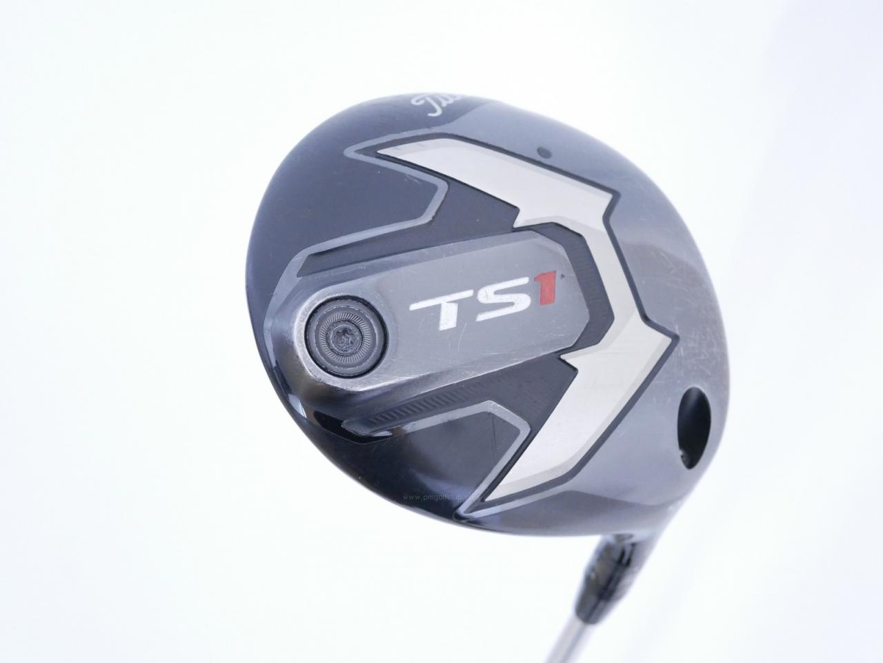 Driver : Titleist : **มีบุบ** ไดรเวอร์ Titleist TS1 (ออกปี 2019) Loft 10.5 ก้าน Mitsubishi Rayon VG50 Flex SR