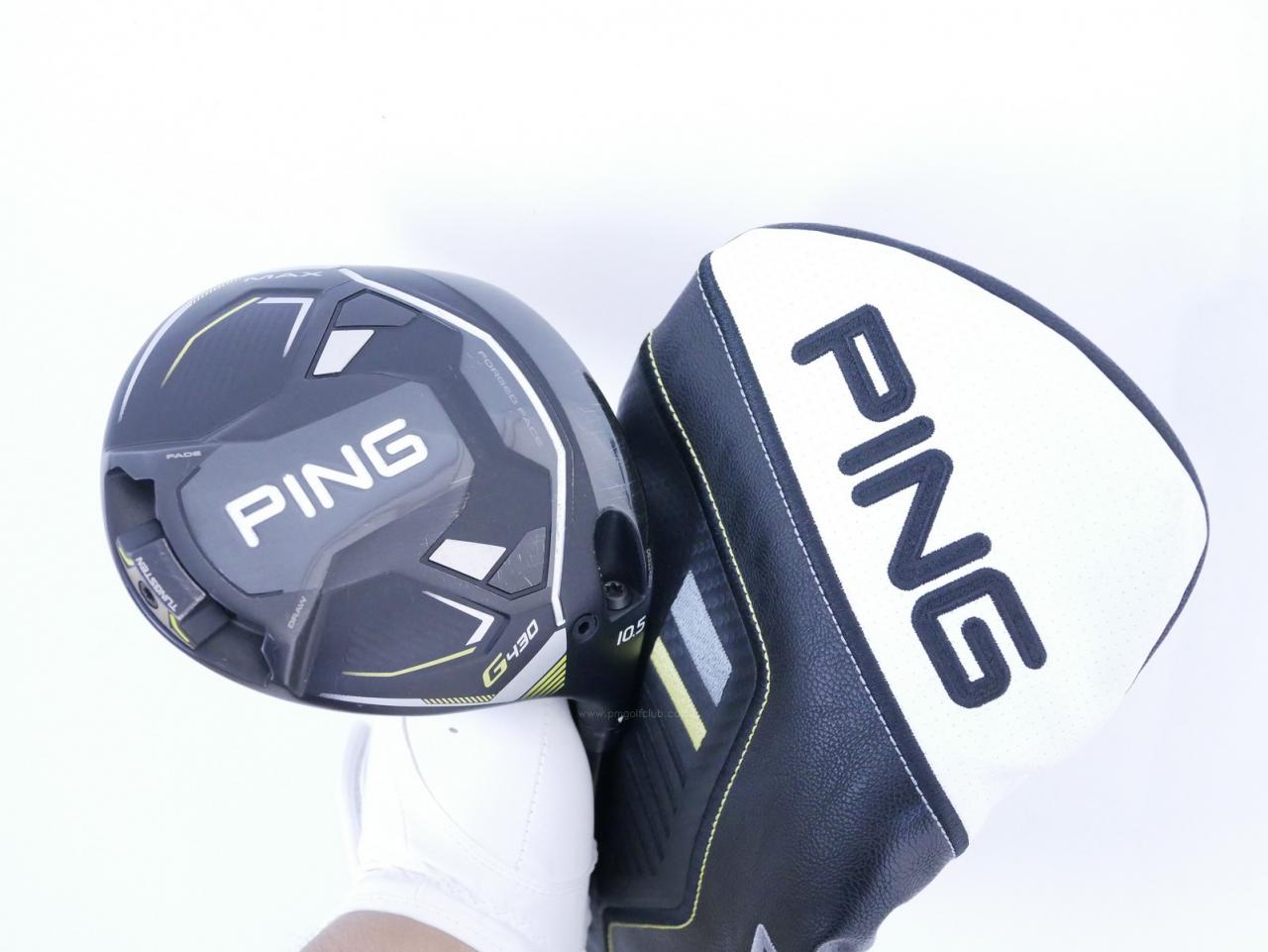 Driver : PING : **มีบุบ** ไดรเวอร์ Ping G430 Max (รุ่นปี 2023 Japan Spec) Loft 10.5 (ปรับได้) ก้าน Ping Alta J CB Flex S