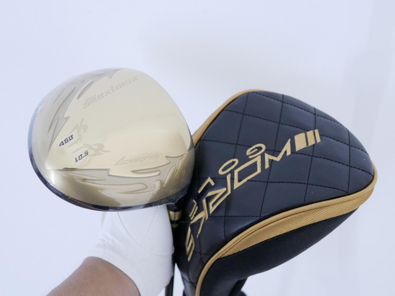 Driver : Worksgolf : **ของใหม่ ยังไม่แกะพลาสติก** ไดรเวอร์ Works Golf Maximax Premia (รุ่นแข่งตีไกล หน้าเด้งเกินกฏ) Loft 10.5 Flex SR