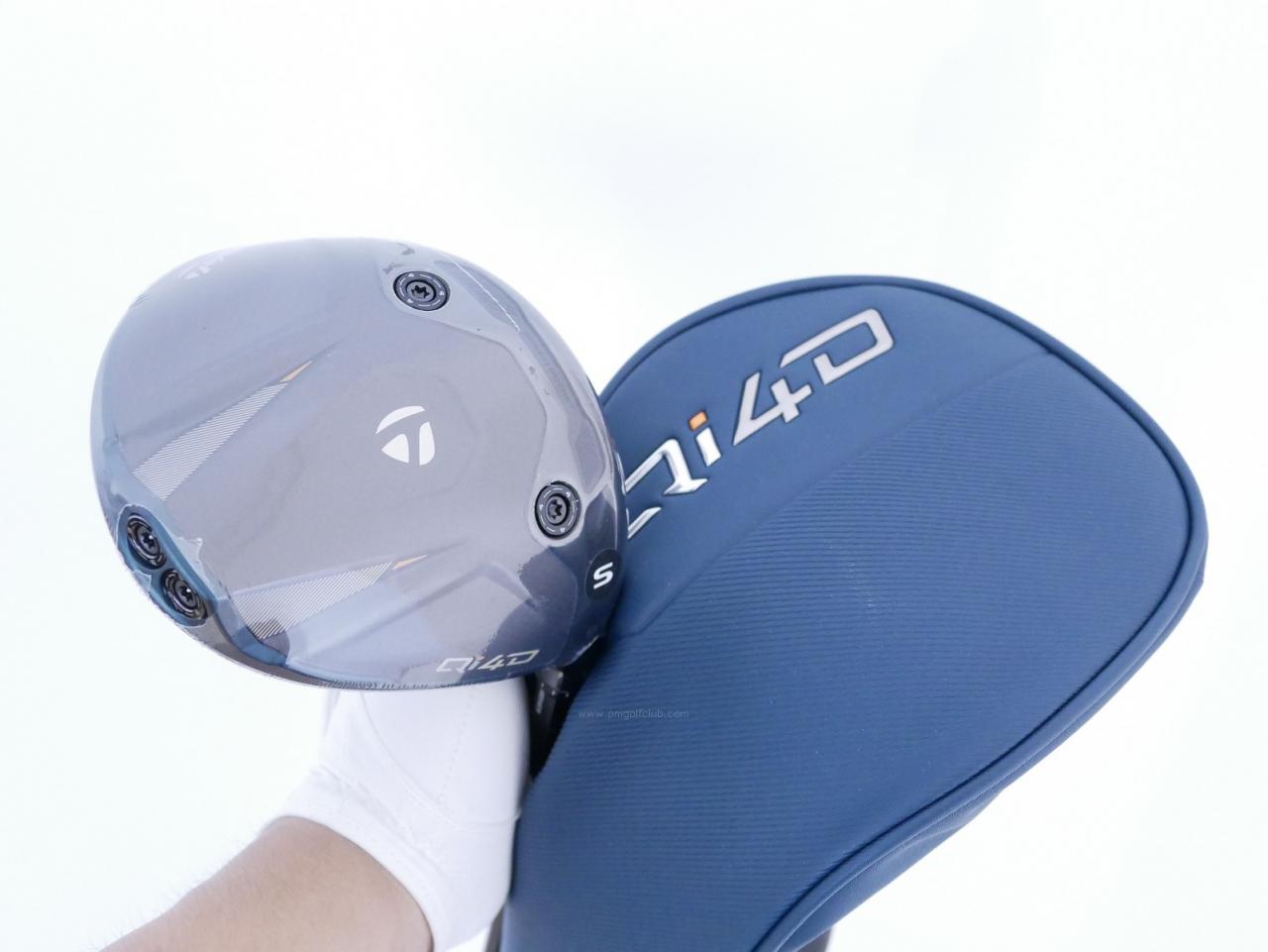Driver : Taylormade : **ของใหม่ ยังไม่แกะพลาสติก** ไดรเวอร์ Taylormade Qi4D (รุ่นใหม่ล่าสุด ออกปี 2026) Loft 9 ก้าน Mitsubishi REAX 50 Flex S