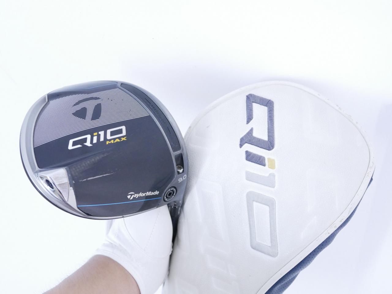 Driver : Taylormade : ไดรเวอร์ Taylormade Qi10 MAX (ออกปี 2024) Loft 9 ก้าน Mitsubishi Diamana TM50 Flex R