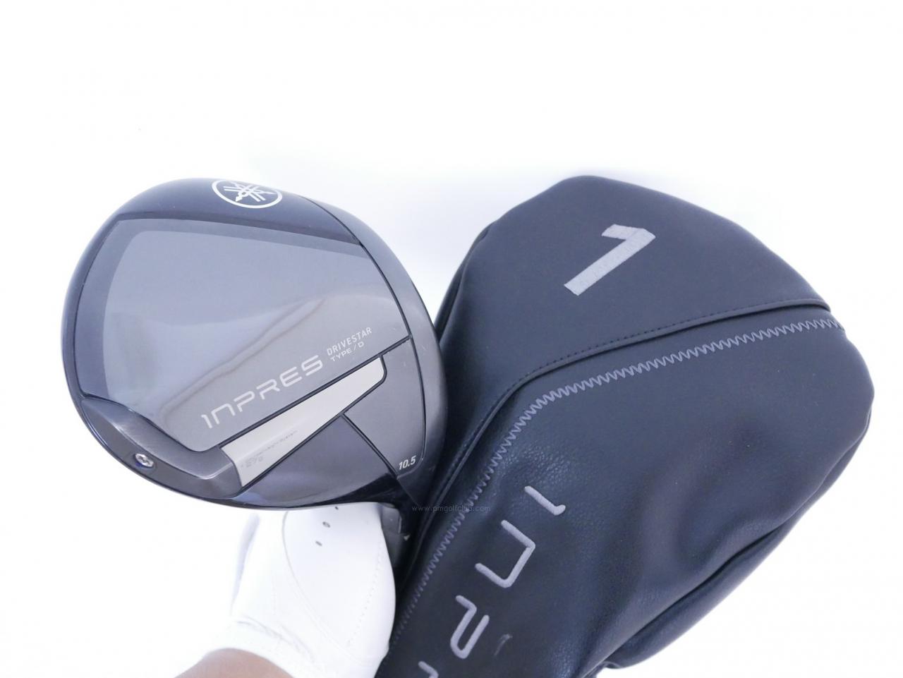 Driver : Yamaha : ไดรเวอร์ Yamaha Inpres DriveStar Type D (รุ่นล่าสุด ออกปี 2024 ตีไกล ตีมันมากๆ) Loft 10.5 ก้าน Fujikura Speeder NX TM-425d Flex SR