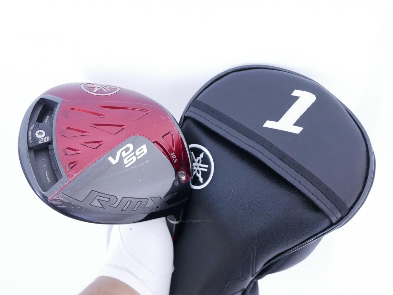 Driver : Yamaha : ไดรเวอร์ Yamaha RMX VD59 (รุ่นปี 2022) Loft 10.5 (ปรับได้) ก้าน Mitsubishi Diamana YR 50 Flex SR
