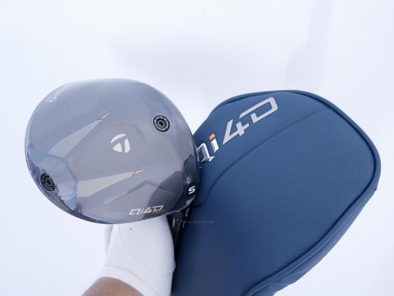 Driver : Taylormade : **ของใหม่ ยังไม่แกะพลาสติก** ไดรเวอร์ Taylormade Qi4D MAX (รุ่นใหม่ล่าสุด ออกปี 2026) Loft 9 ก้าน Mitsubishi REAX 50 Flex S