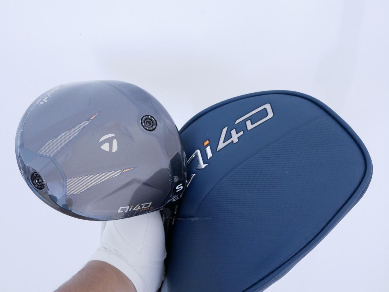 Driver : Taylormade : **ของใหม่ ยังไม่แกะพลาสติก** ไดรเวอร์ Taylormade Qi4D MAX (รุ่นใหม่ล่าสุด ออกปี 2026) Loft 10.5 ก้าน Mitsubishi REAX 50 Flex S