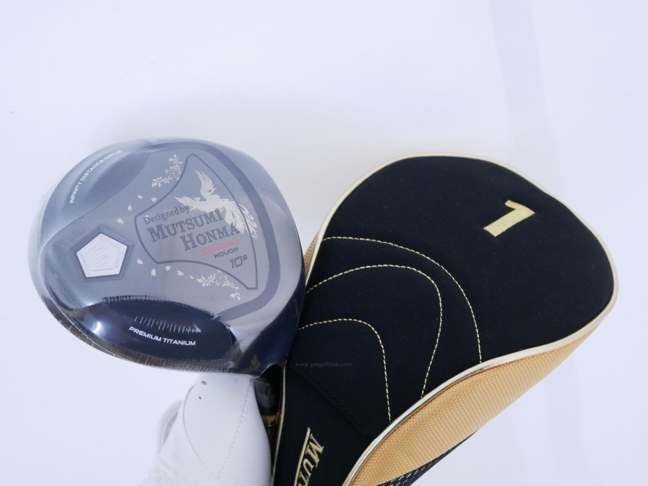 Driver : Other Brand : **ของใหม่ ยังไม่แกะพลาสติก** ไดรเวอร์ Mutsumi Honma MH488Max (หัวขนาด 488cc. หน้าเด้งเกินกฏ) Loft 10.5 Flex SR