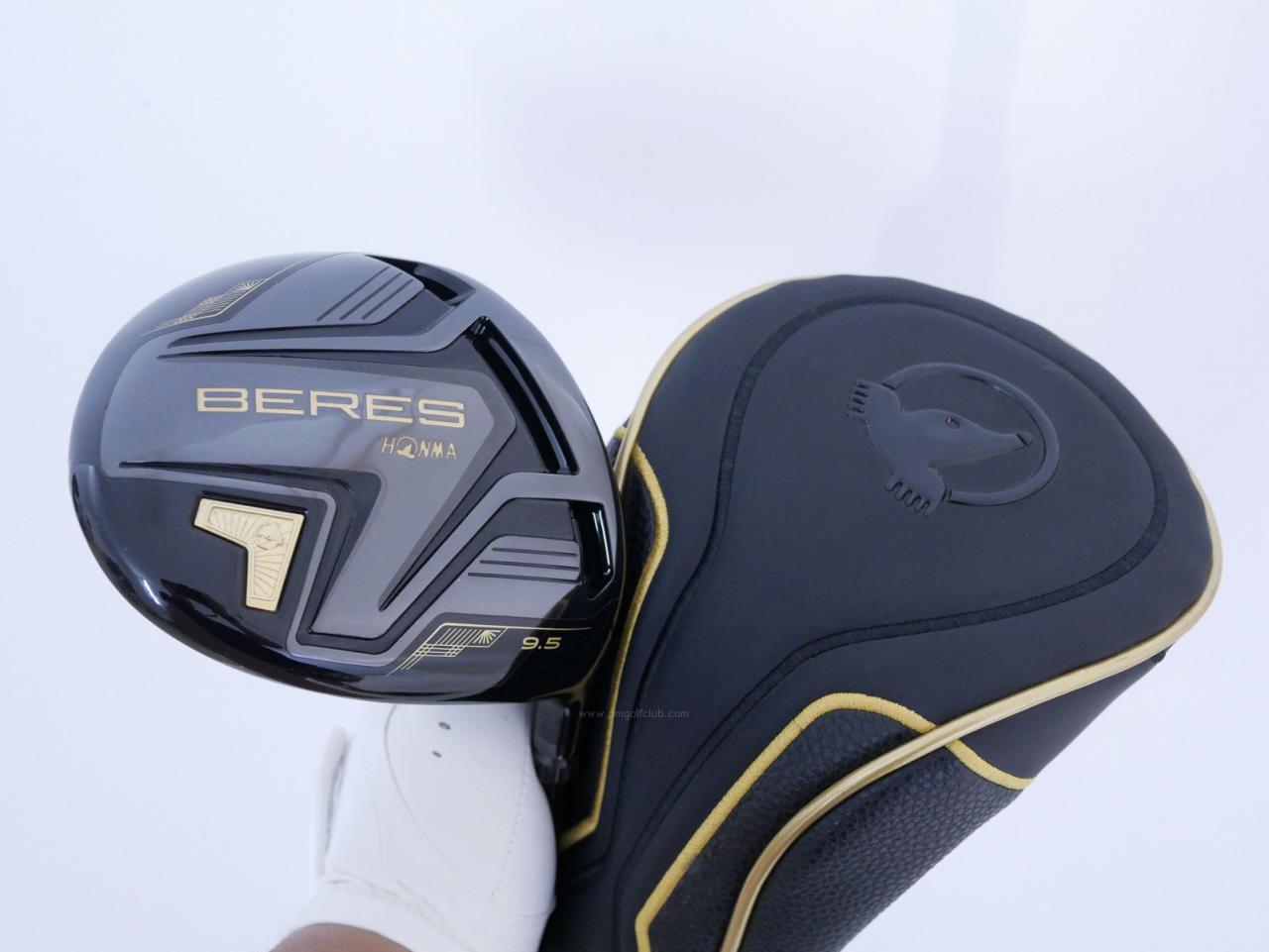 Driver : Honma : **มีบุบ** ไดรเวอร์ Honma Beres Black (รุ่นปี 2023) Loft 9.5 ก้าน Honma ARMRQ MX Flex S